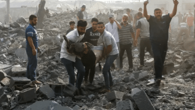 غزة في اليوم الثامن… طوفان الاقصى والقصف مستمر على الشعب