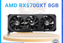 سويو AMD RX5700XT 8G بطاقة جرافيكس GDDR6 ذاكرة الفيديو PCIE16x4.0 256 بت 8pin + 8pin بطاقة الألعاب HDMI كمبيوتر مكتبي