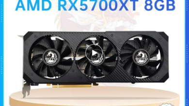 سويو AMD RX5700XT 8G بطاقة جرافيكس GDDR6 ذاكرة الفيديو PCIE16x4.0 256 بت 8pin + 8pin بطاقة الألعاب HDMI كمبيوتر مكتبي