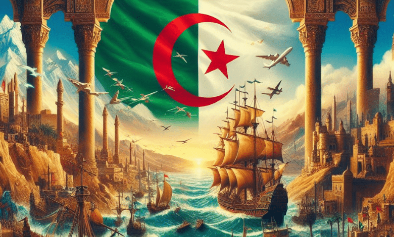 الحضارات التي مرت على الجزائر