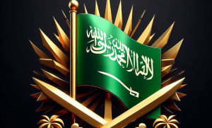 تفسير شعار المملكة العربية السعودية