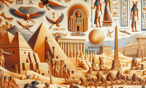 الآثار والمعابد من انجازات الحضارة المصرية