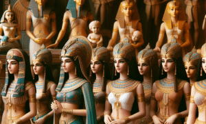 الشالات والأوشحة الفرعونية