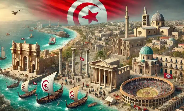 أهم الحضارات التي مرت على تونس بالترتيب الحضارات التي مرت على تونس بالترتيب