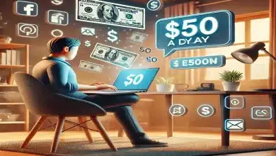 كيفية ربح 50 دولار يوميا من الانترنت بدون راس مال