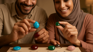 أسماء الأحجار الكريمة ومعانيها دليل شامل لأنواع الأحجار وفوائدها الروحية