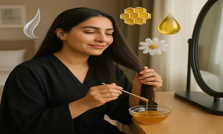 أفضل خلطات العسل وزيت الزيتون للشعر لتغذيته من الجذور حتى الأطراف أفضل خلطات العسل وزيت الزيتون للشعر لتغذيته من الجذور حتى الأطراف