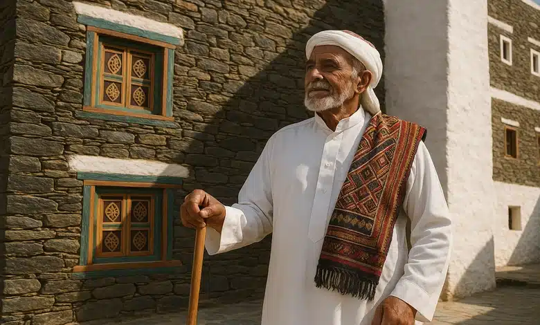قرية رجال ألمع جوهرة عسير المعمارية