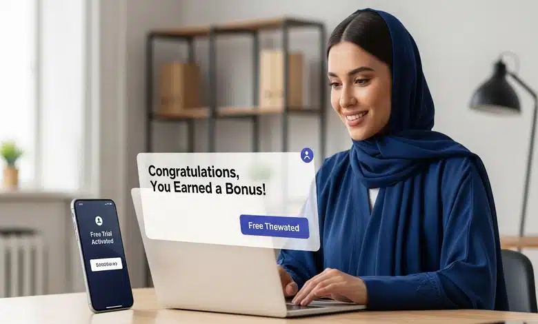 استغلال البرامج التجريبية ومكافآت التسجيل لكسب المال