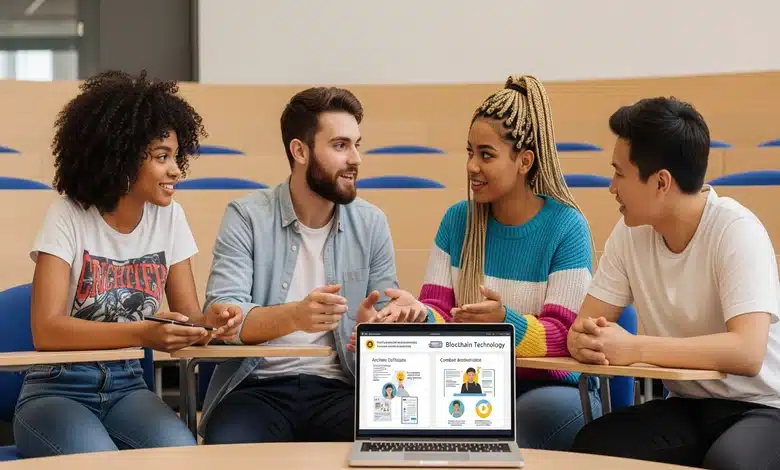 ما علاقة تقنية البلوكشين بتحسين إدارة الهوية الرقمية للطلاب؟