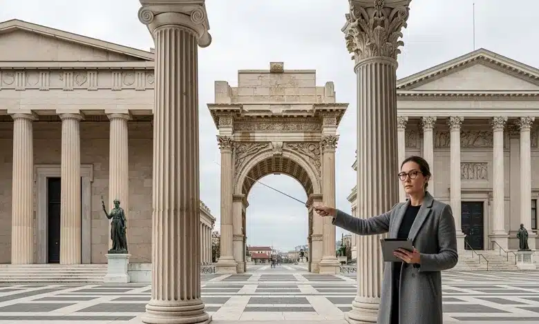 فنون العمارة اليونانية القديمة والأسس التي شكلت هوية المعابد الكلاسيكية